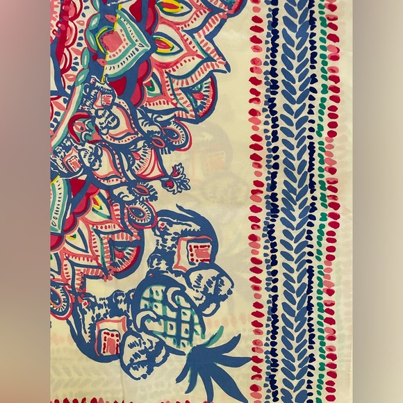 NWOB Mandala Pineapple Tassel Tapestry. Lilly+Pottery Barn Collab💕🍍💙 - Picture 13 of 17